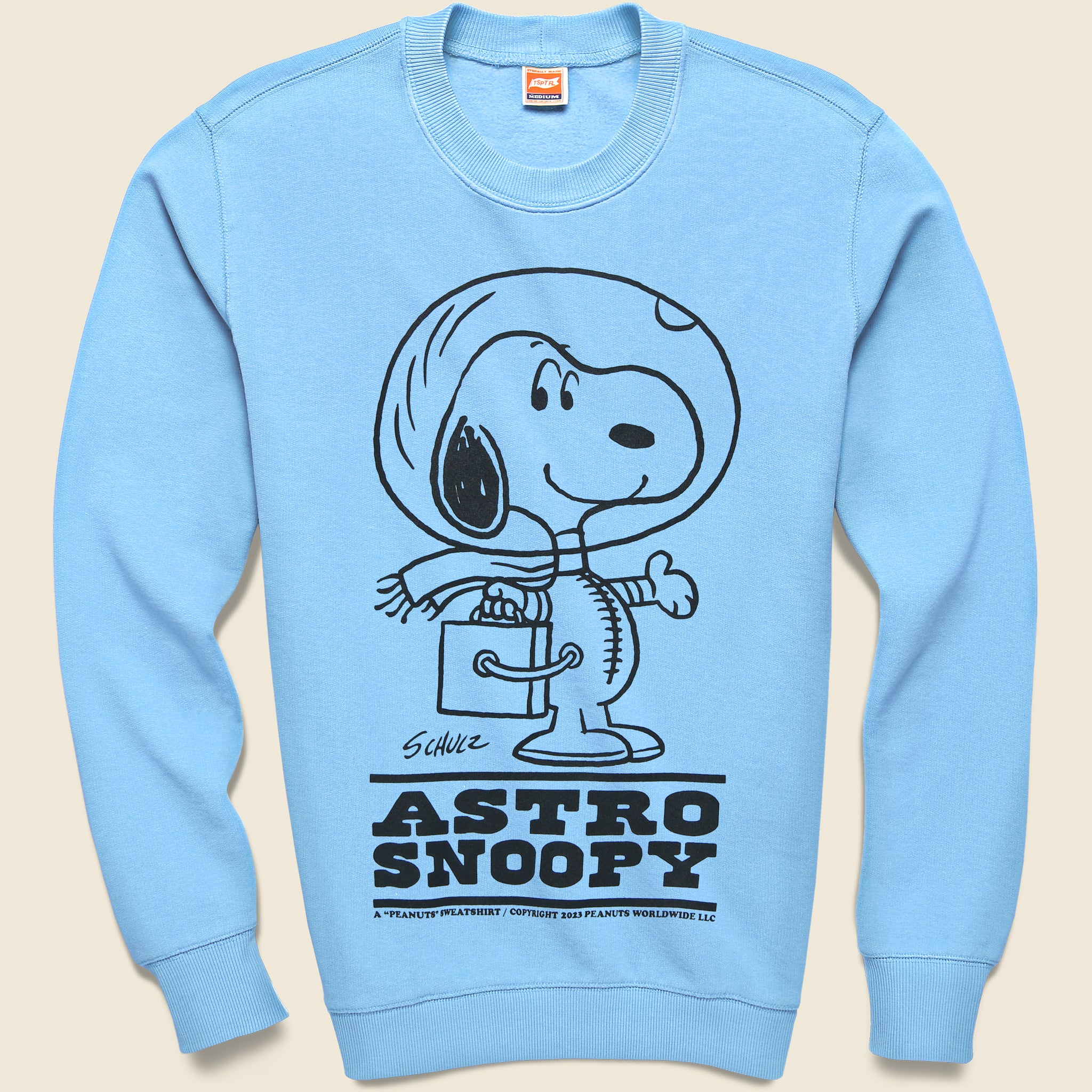 Astro Snoopy Sweatshirt - Byzantine Blue - TSPTR - STAG Provisions - Tops - Fleece / Sweatshirt