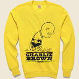 Charlie Brown Sweatshirt - Sunshine Yellow - TSPTR - STAG Provisions - Tops - Fleece / Sweatshirt