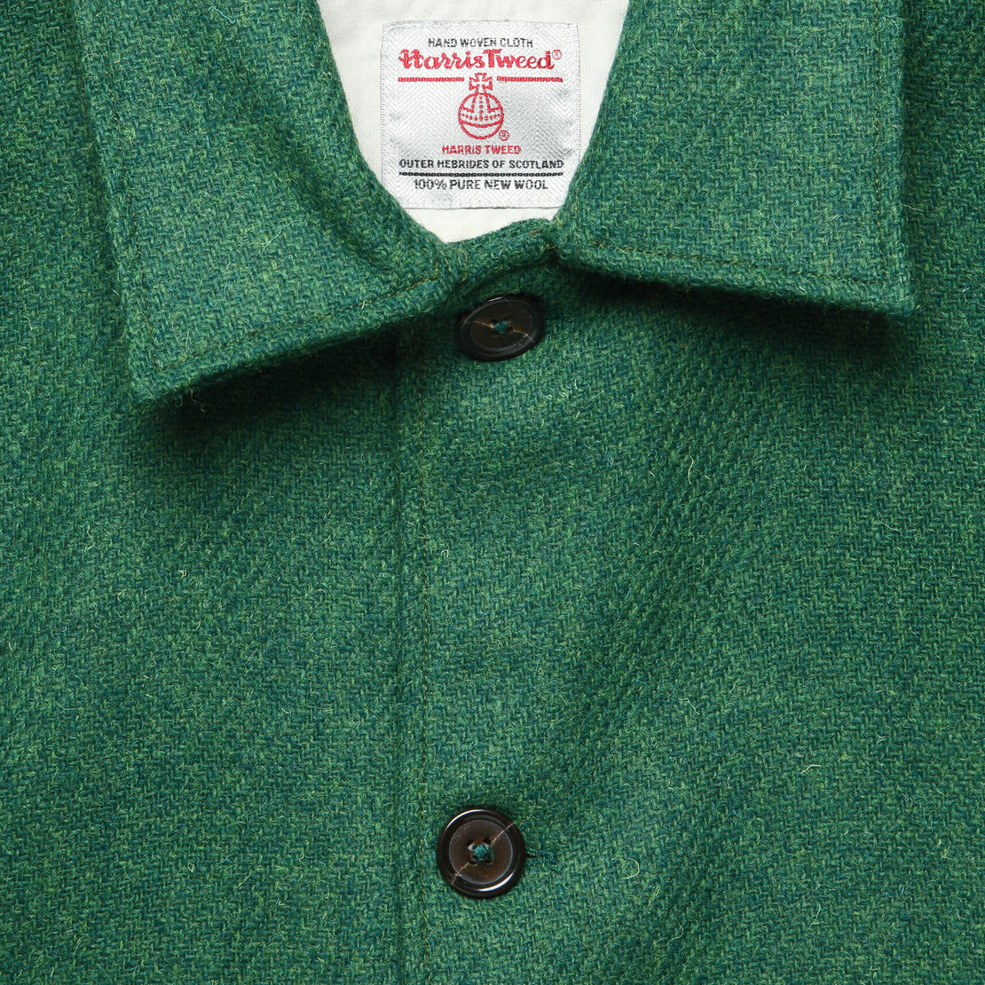 Harris Tweed Easy Over-Jacket - Green - Universal Works - STAG Provisions - Outerwear - Coat / Jacket