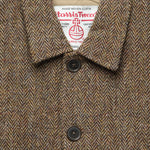 Harris Tweed Bakers Jacket - Brown Herringbone - Universal Works - STAG Provisions - Outerwear - Coat / Jacket