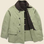 Reversible Mackinaw Jacket - Light Olive - Universal Works - STAG Provisions - Outerwear - Coat / Jacket