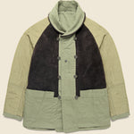 Reversible Mackinaw Jacket - Light Olive - Universal Works - STAG Provisions - Outerwear - Coat / Jacket