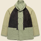 Reversible Mackinaw Jacket - Light Olive - Universal Works - STAG Provisions - Outerwear - Coat / Jacket