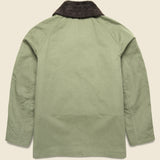 Reversible Mackinaw Jacket - Light Olive - Universal Works - STAG Provisions - Outerwear - Coat / Jacket