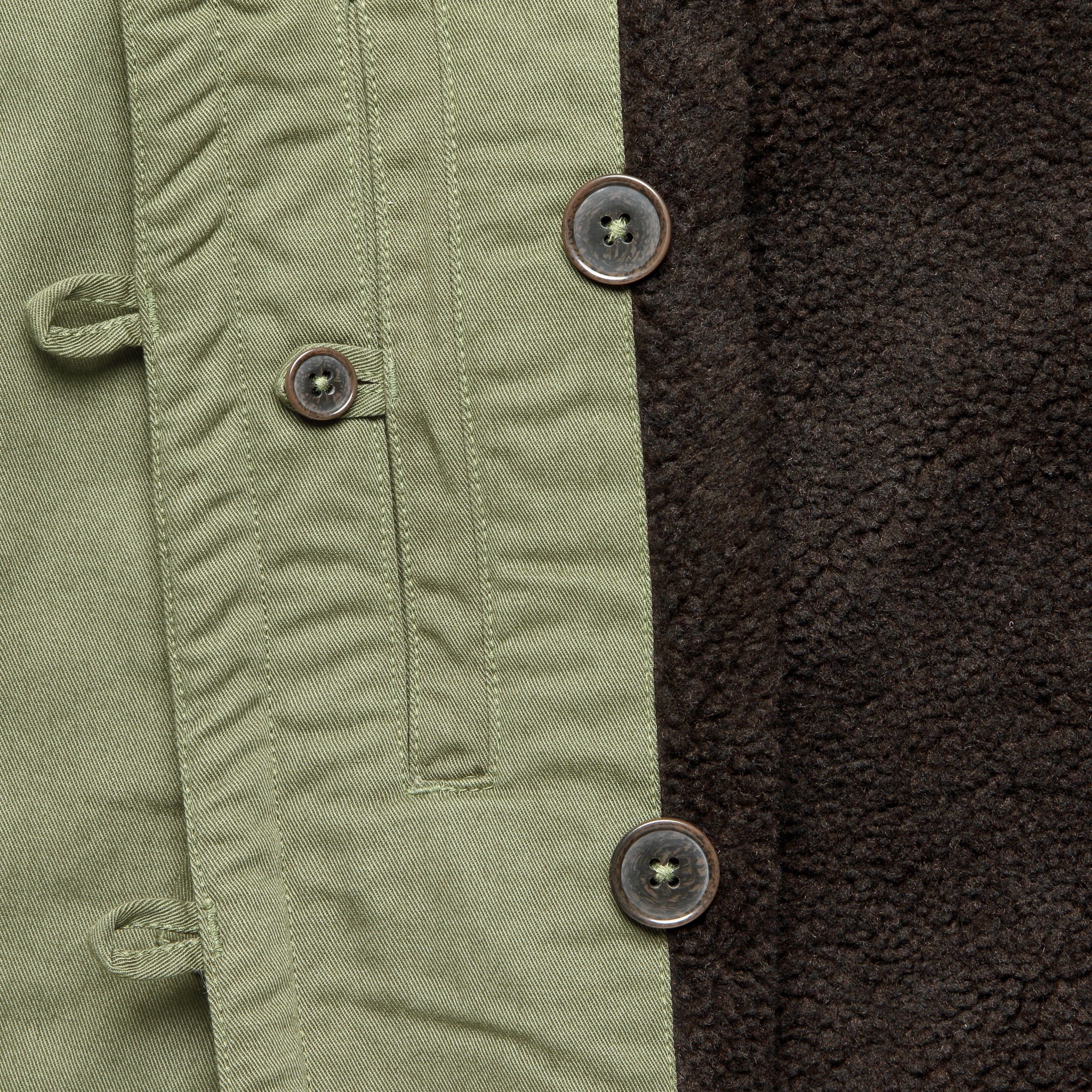 
                          Reversible Mackinaw Jacket - Light Olive - Universal Works - STAG Provisions - Outerwear - Coat / Jacket
                        