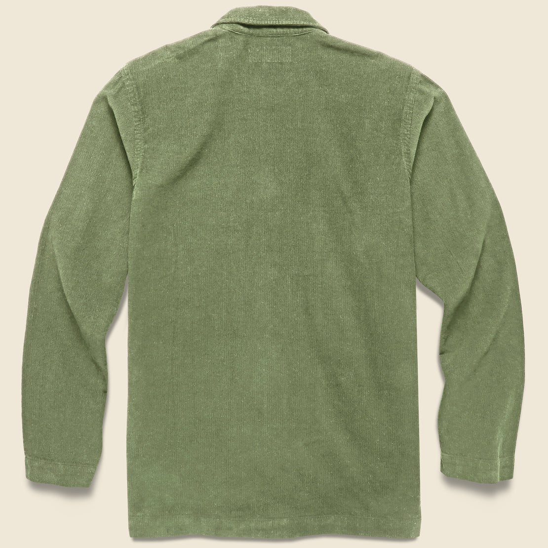Bakers Fine Cord Overshirt - Olive - Universal Works - STAG Provisions - Tops - L/S Woven - Overshirt