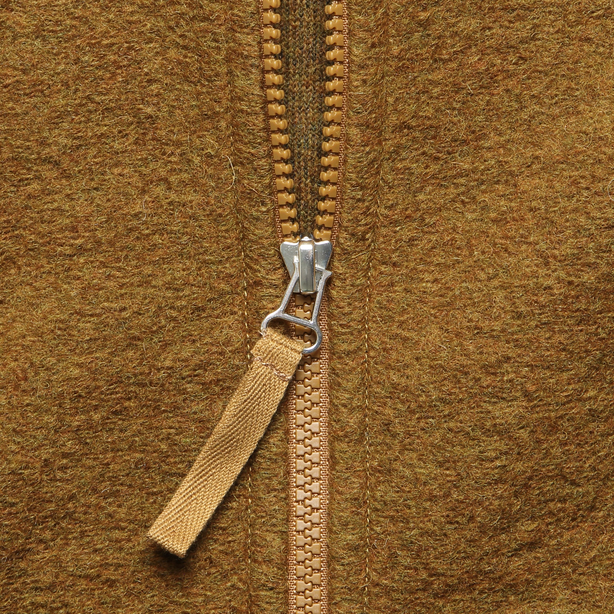 
                          Wool Fleece Zip Waistcoat - Mustard - Universal Works - STAG Provisions - Outerwear - Vest
                        