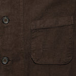 Bakers Fine Cord Overshirt - Brown - Universal Works - STAG Provisions - Tops - L/S Woven - Overshirt