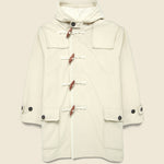 Military Duffle Coat - Mowbray Marl Ecru - Universal Works - STAG Provisions - Outerwear - Coat / Jacket