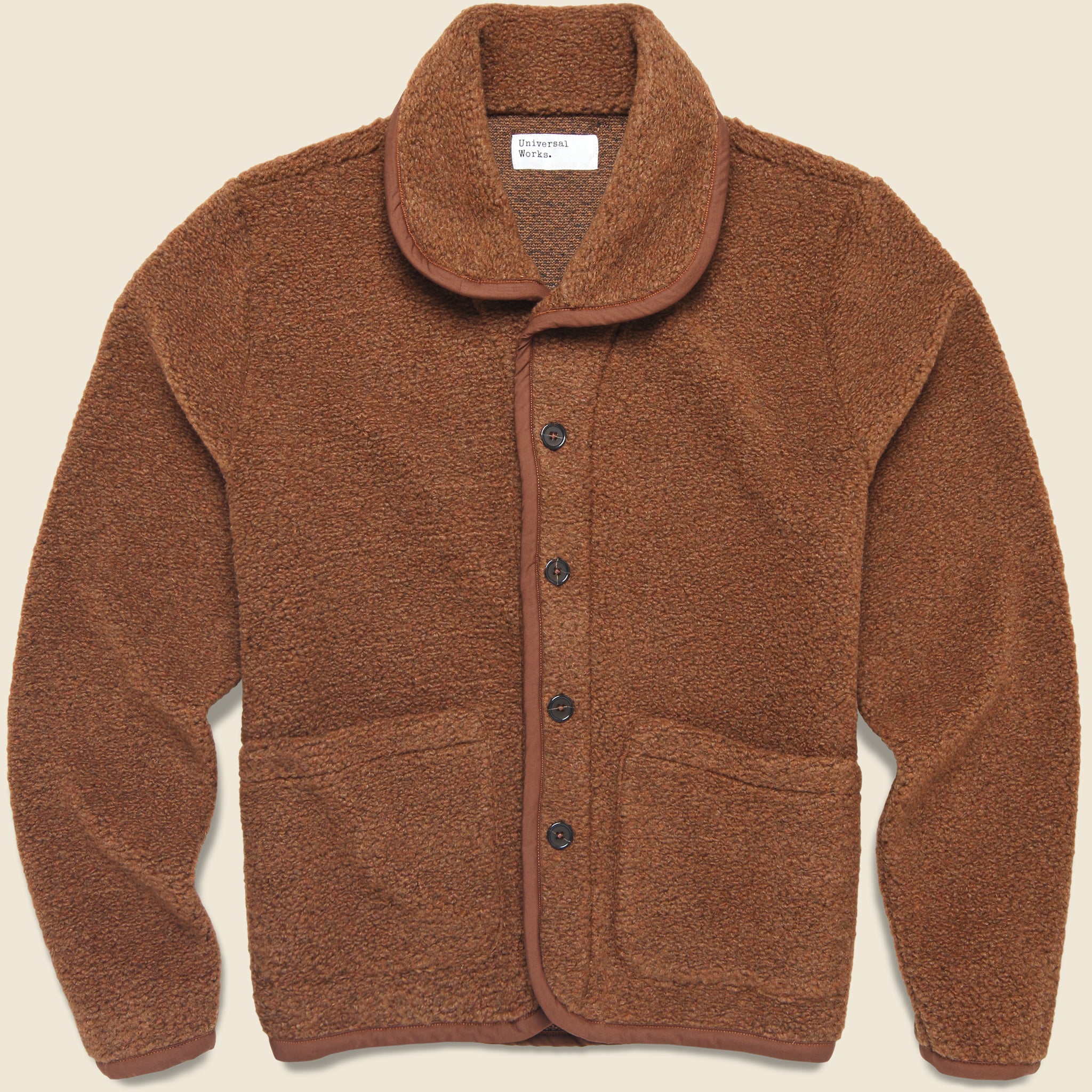 Alvar Fleece Lancaster Jacket - Cumin