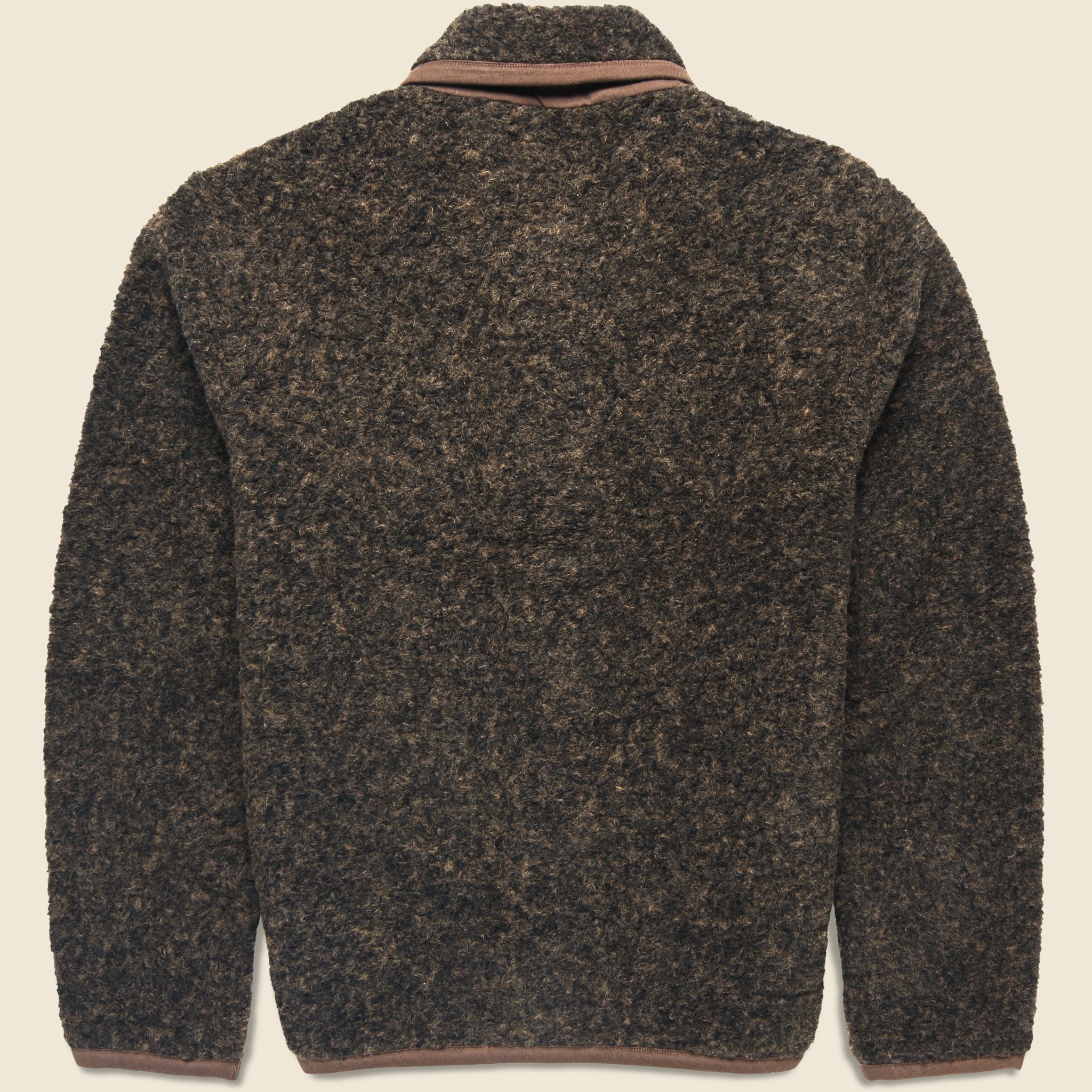 
                          Bouclet Fleece Lancaster Jacket - Brown
                        