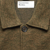 Wool Knit Rams Jacket - Olive - Universal Works - STAG Provisions - Outerwear - Coat / Jacket