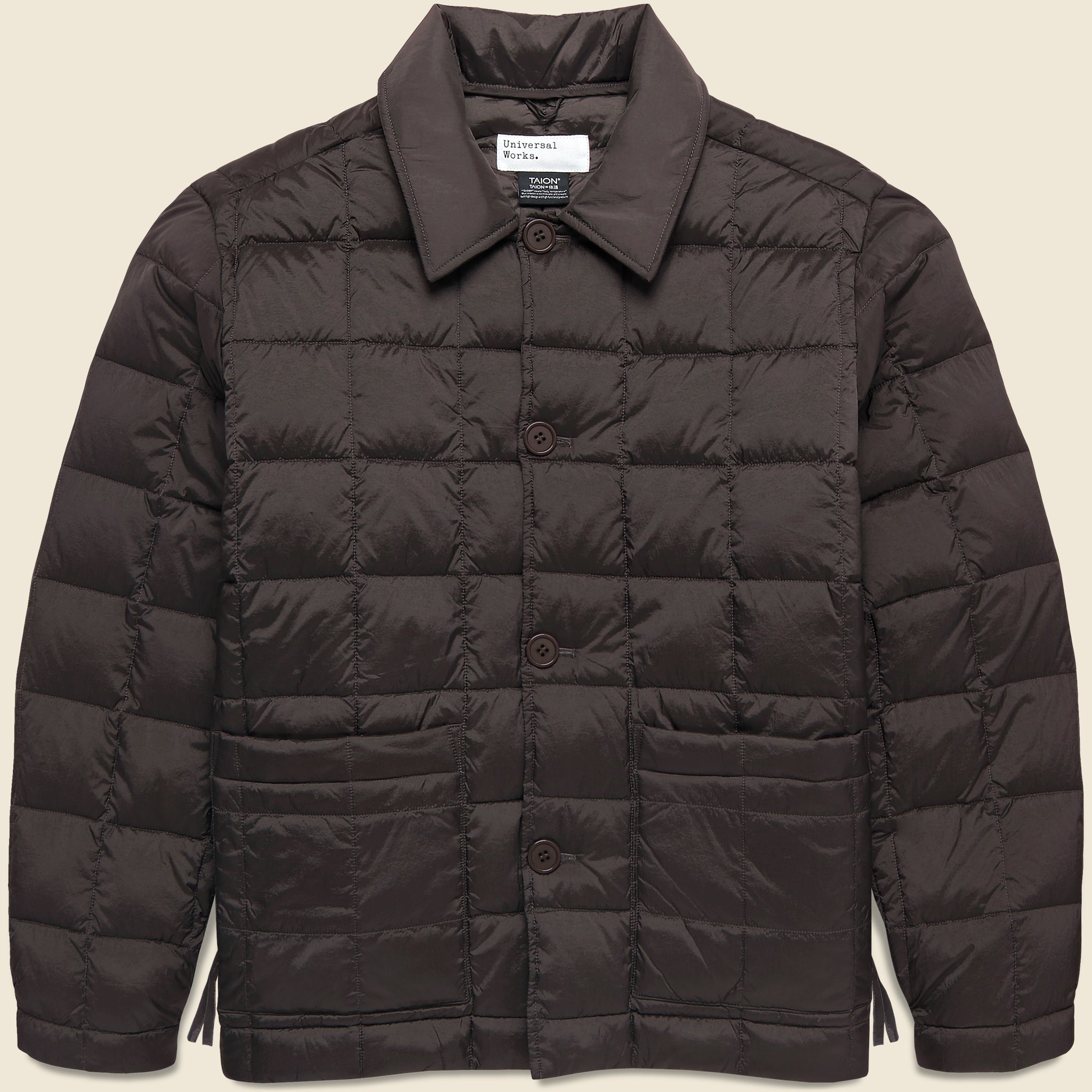 Down Rams Jacket - Brown - Universal Works - STAG Provisions - Outerwear - Coat / Jacket