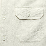 Seersucker Utility Shirt - White - Universal Works - STAG Provisions - Tops - L/S Woven - Seersucker