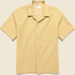 Tile Road Shirt - Yellow/White - Universal Works - STAG Provisions - Tops - S/S Woven - Other Pattern