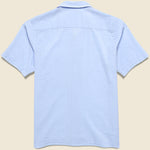 Onda Seersucker Camp Shirt - Pale Blue - Universal Works - STAG Provisions - Tops - S/S Woven - Seersucker