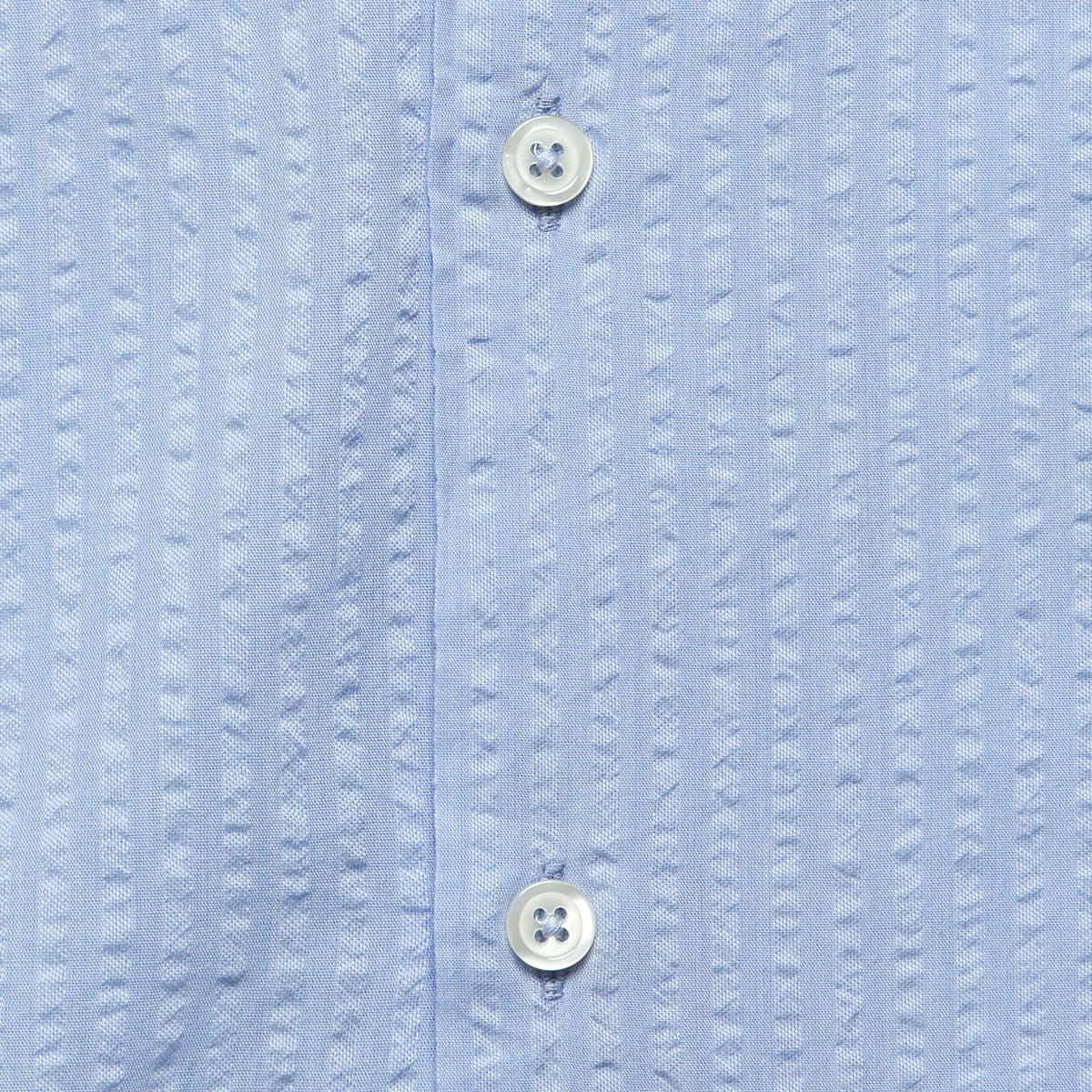 Onda Seersucker Camp Shirt - Pale Blue – STAG Provisions