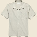 Oxford Road Shirt - Olive - Universal Works - STAG Provisions - Tops - S/S Woven - Solid