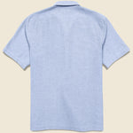 Oxford Road Shirt - Sky - Universal Works - STAG Provisions - Tops - S/S Woven - Solid