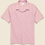 Oxford Road Shirt - Pink - Universal Works - STAG Provisions - Tops - S/S Woven - Solid