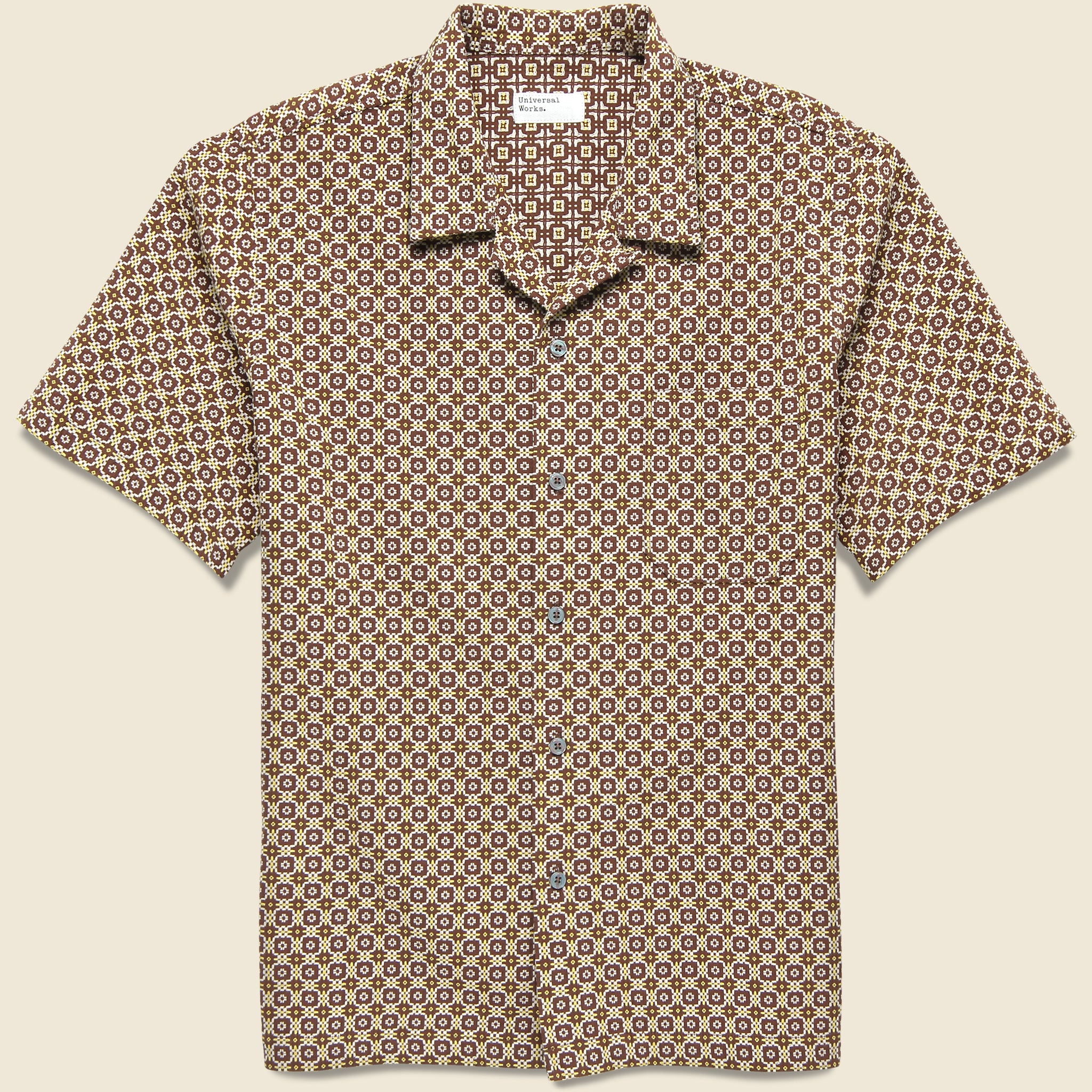 Tile Road Shirt - Brown