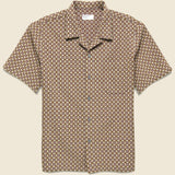 Tile Road Shirt - Brown - Universal Works - STAG Provisions - Tops - S/S Woven - Other Pattern