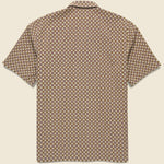 Tile Road Shirt - Brown - Universal Works - STAG Provisions - Tops - S/S Woven - Other Pattern