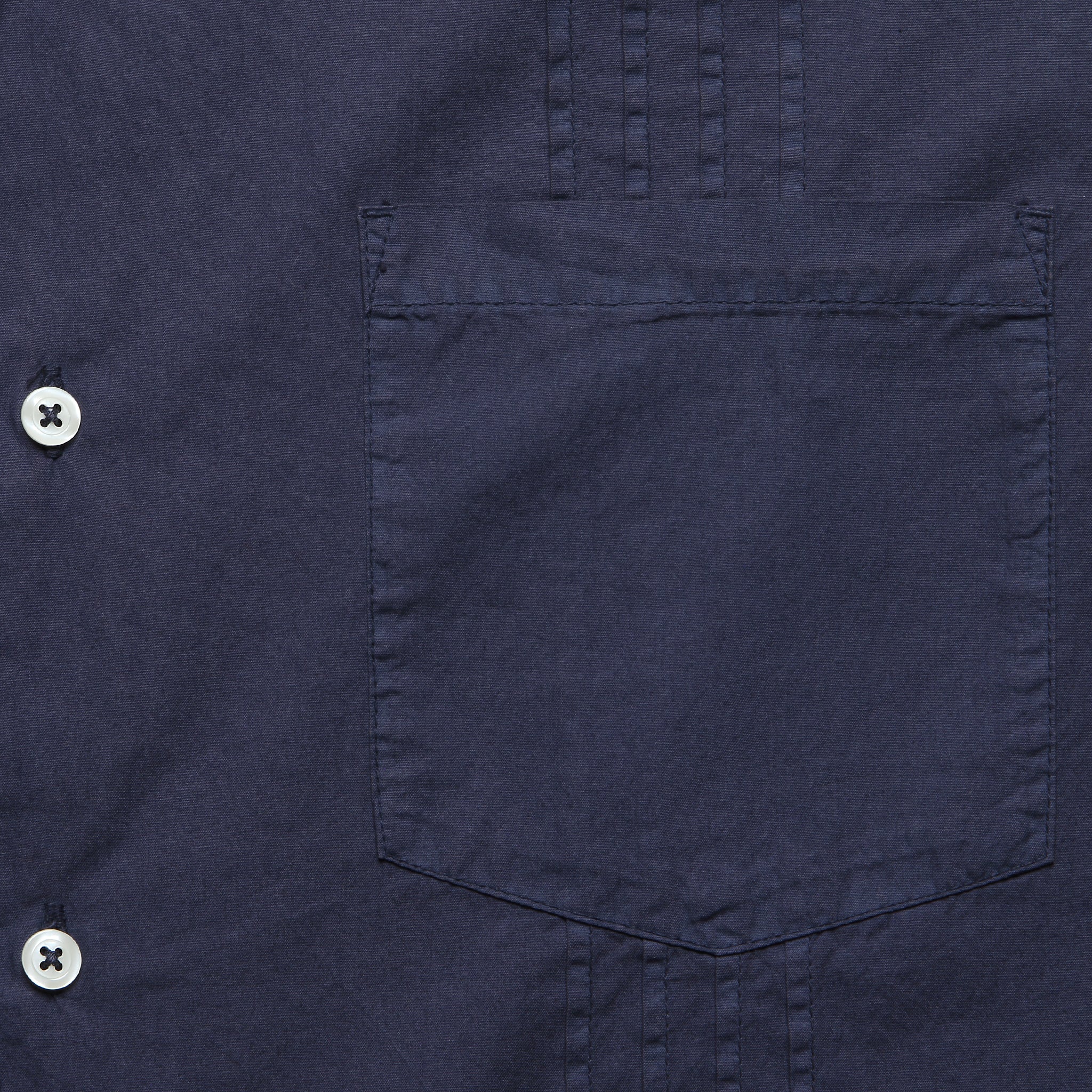 
                          Poplin Dwight Overshirt - Navy - Universal Works - STAG Provisions - Tops - L/S Woven - Overshirt
                        