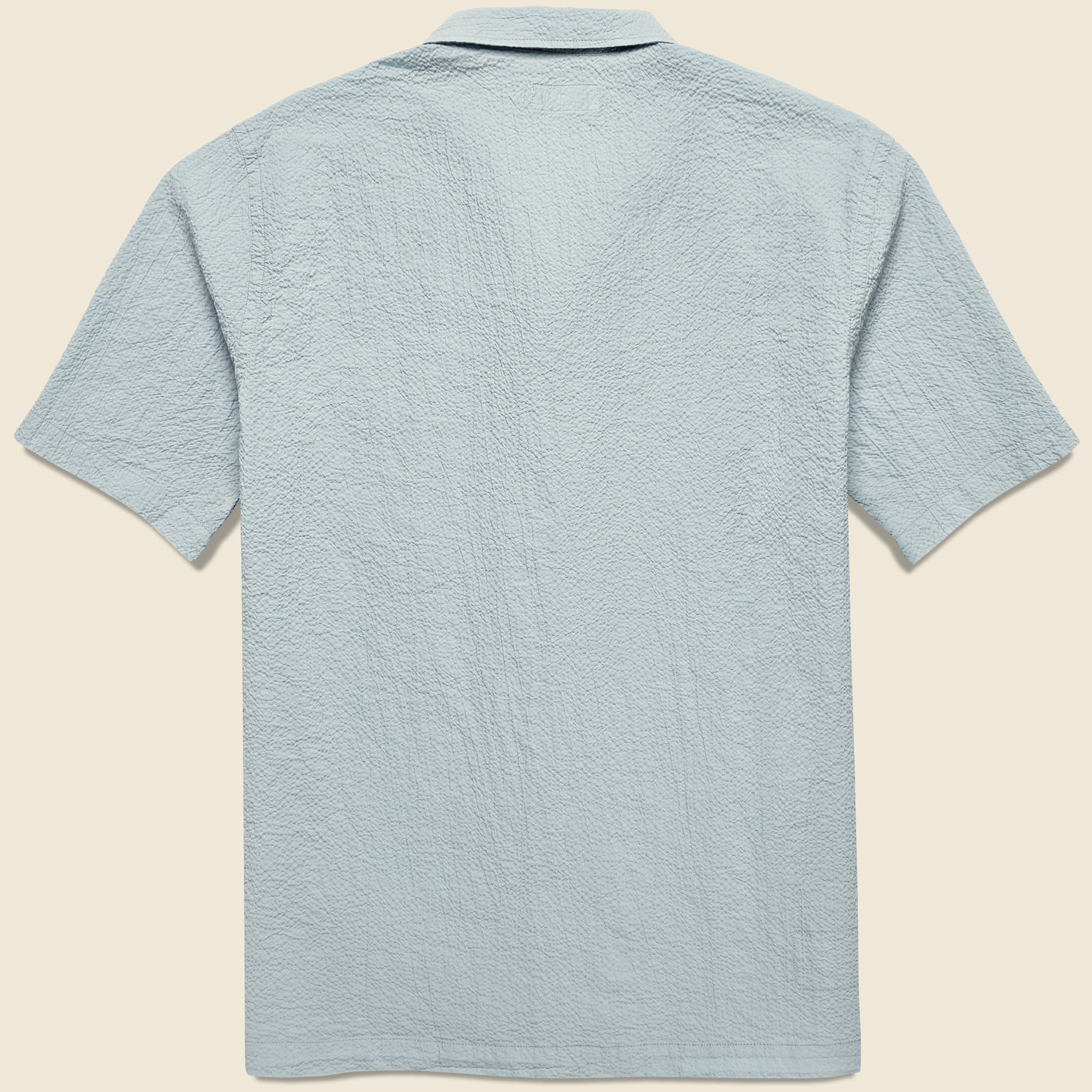 Seersucker Road Shirt - Green - Universal Works - STAG Provisions - Tops - S/S Woven - Seersucker