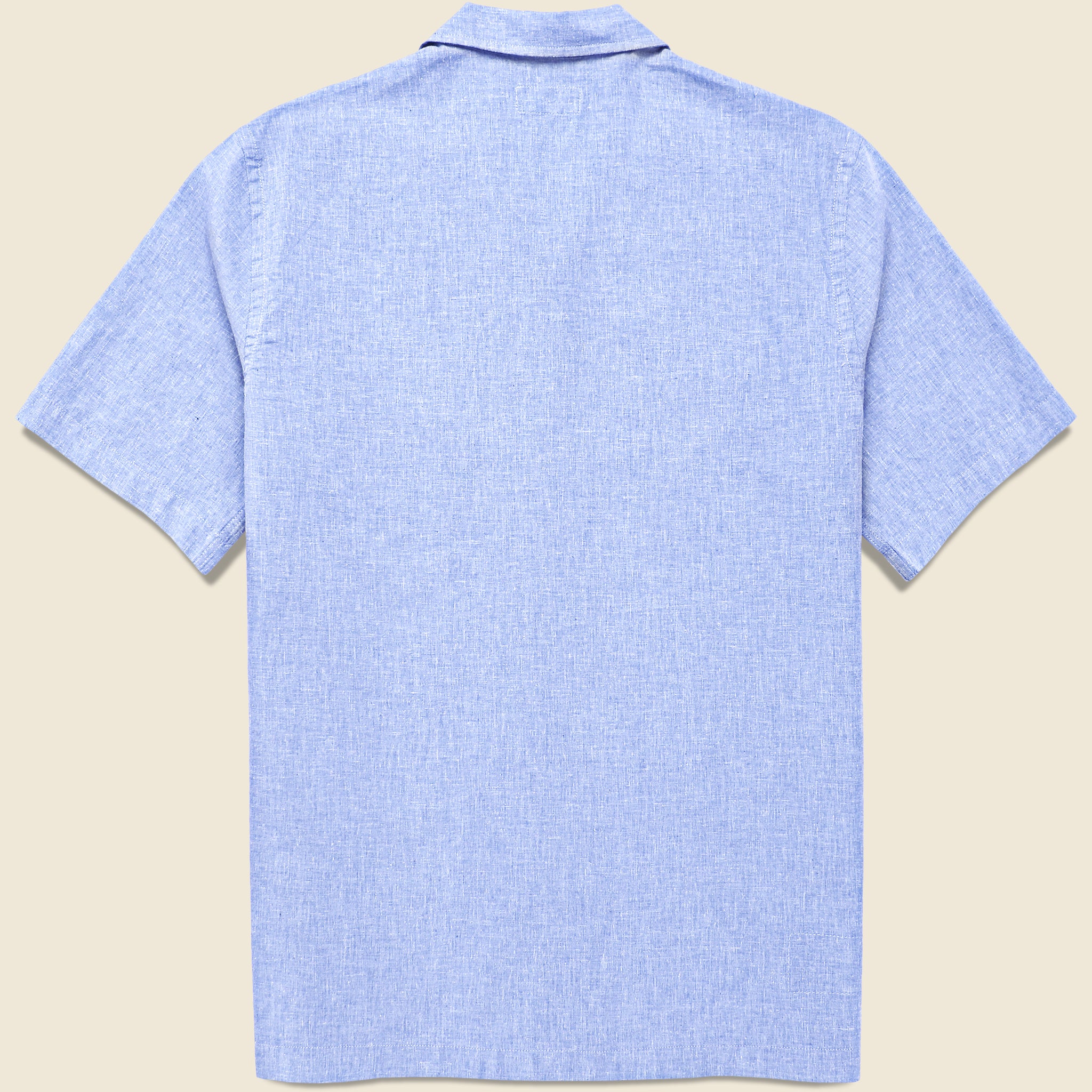 Sido Linen Road Shirt - Sky Blue - Universal Works - STAG Provisions - Tops - S/S Woven - Solid