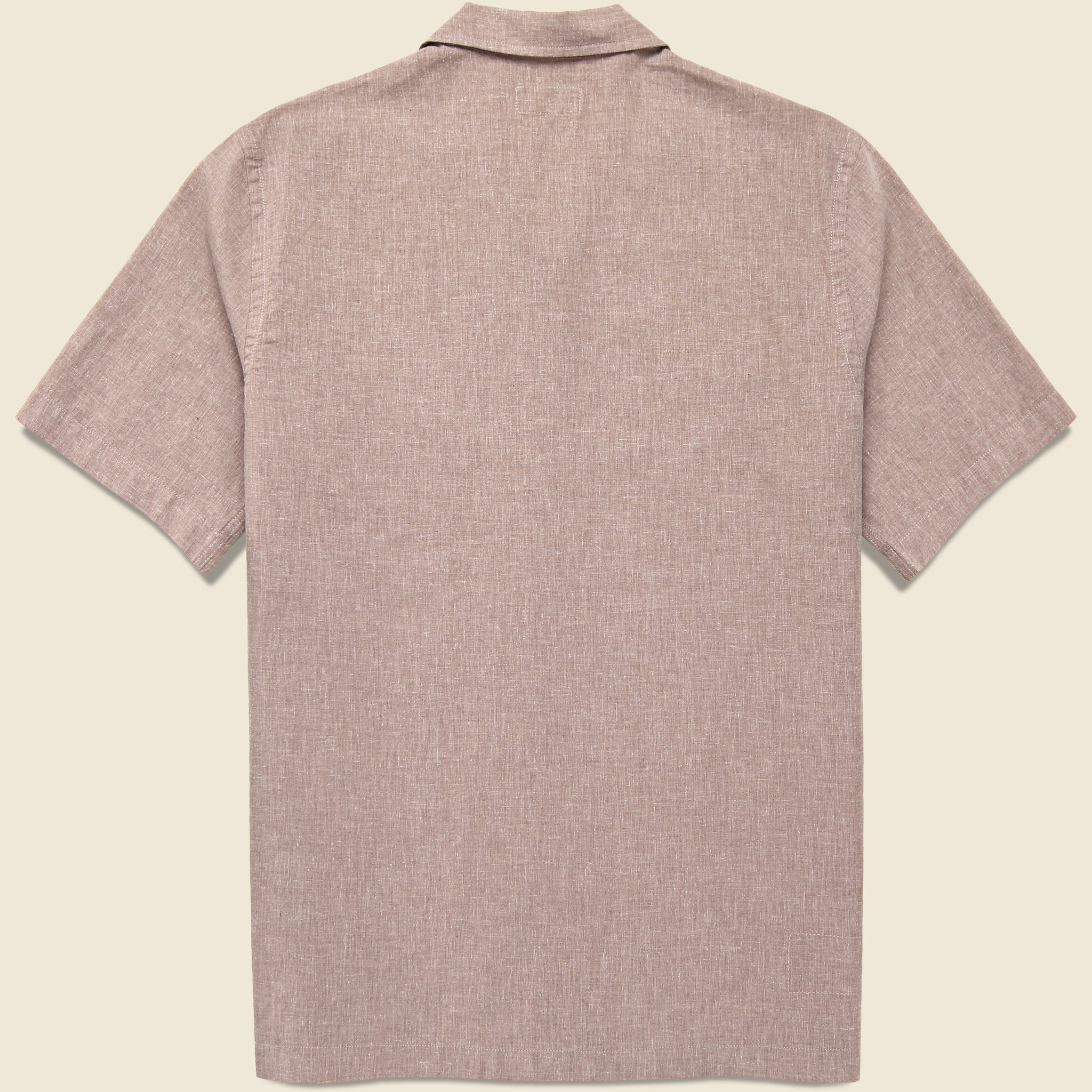 Sido Linen Road Shirt - Brown - Universal Works - STAG Provisions - Tops - S/S Woven - Solid