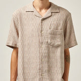 Rainbow Weave Camp Shirt - Pink - Corridor - STAG Provisions - Tops - S/S Woven - Other Pattern