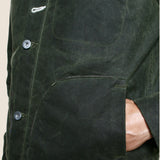 Supply Jacket - Blanket Lined Waxed Olive Ridgeline - Rogue Territory - STAG Provisions - Outerwear - Coat / Jacket