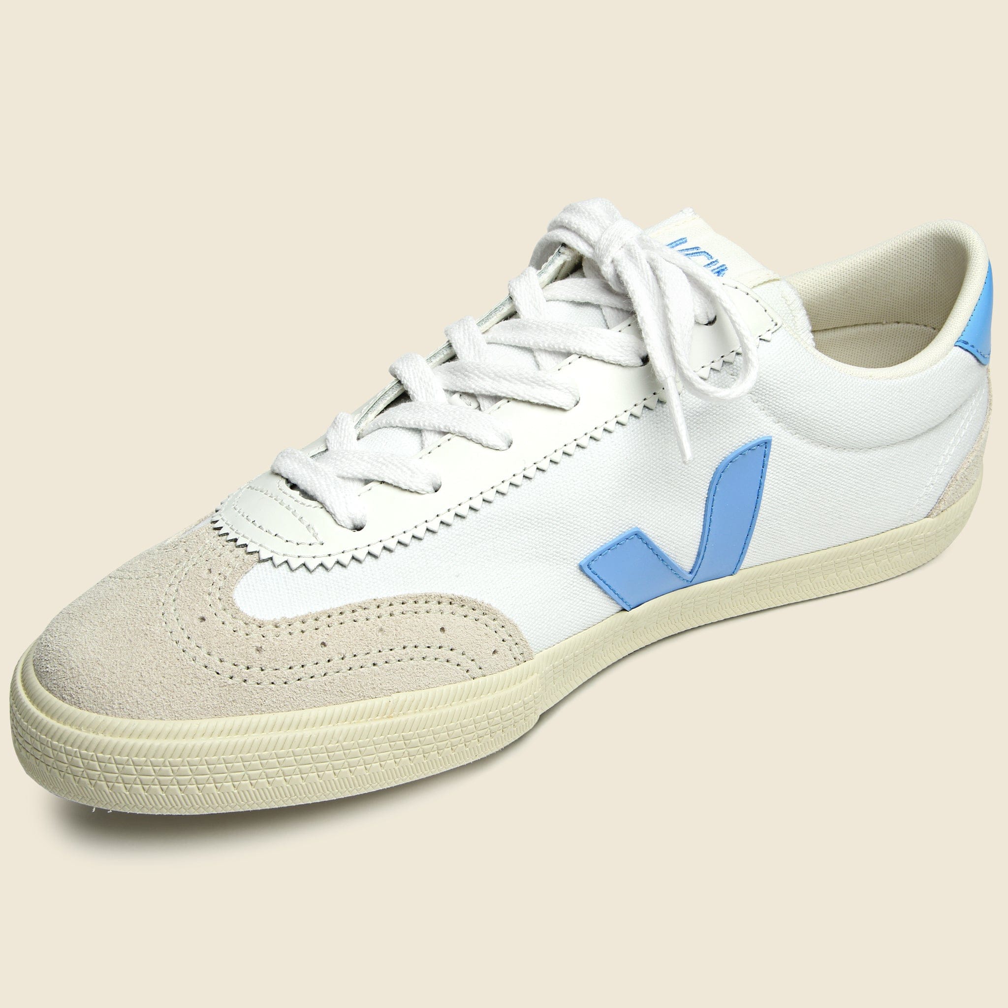 
                          Volley Canvas Sneaker - White Aqua - Veja - STAG Provisions - Shoes - Athletic
                        