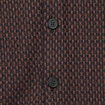 Stepney Whiting Overshirt - Black/Brown - Wax London - STAG Provisions - Tops - L/S Woven - Other Pattern