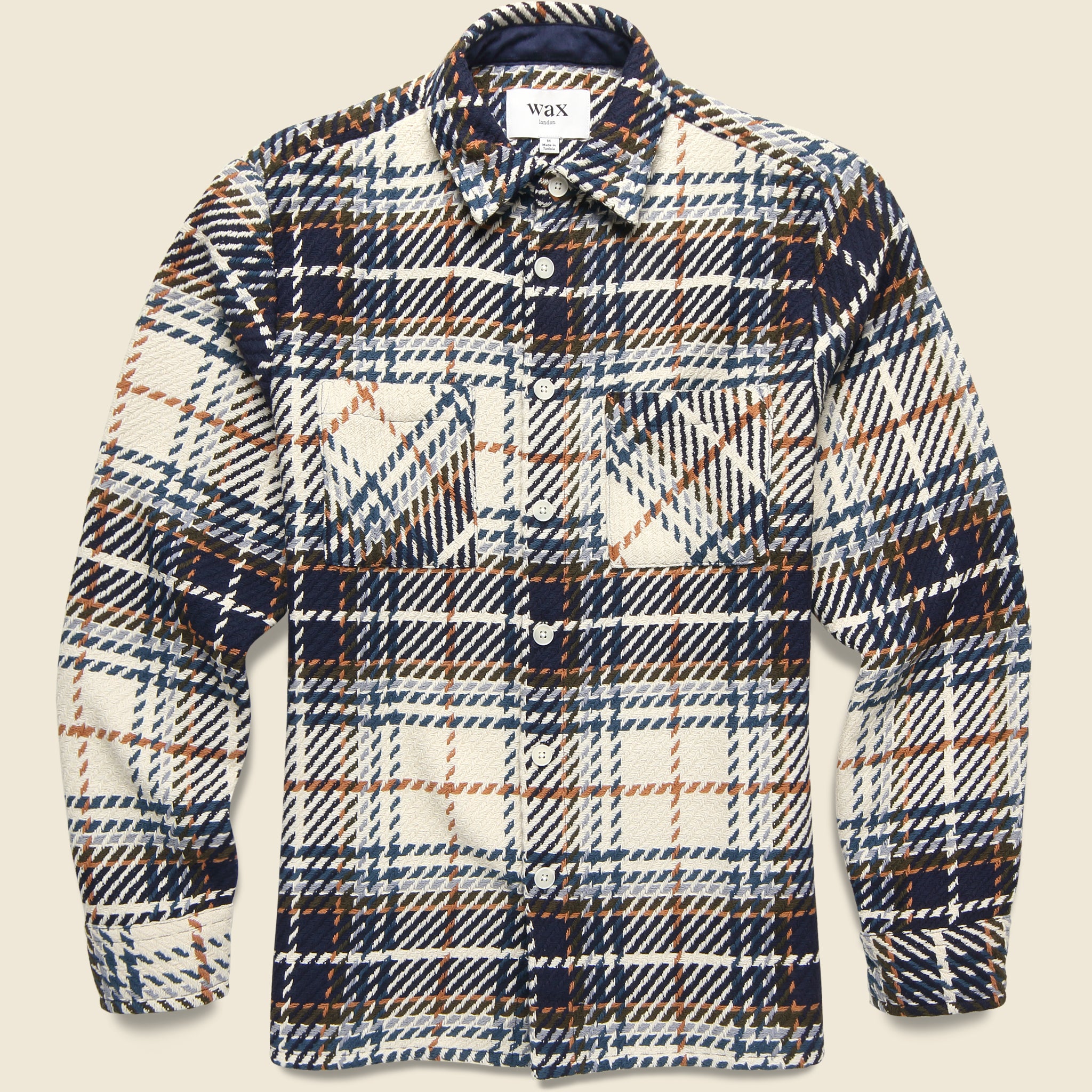 Whiting Overshirt - Charlton Check/Navy