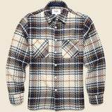 Whiting Overshirt - Charlton Check - Wax London - STAG Provisions - Tops - L/S Woven - Plaid