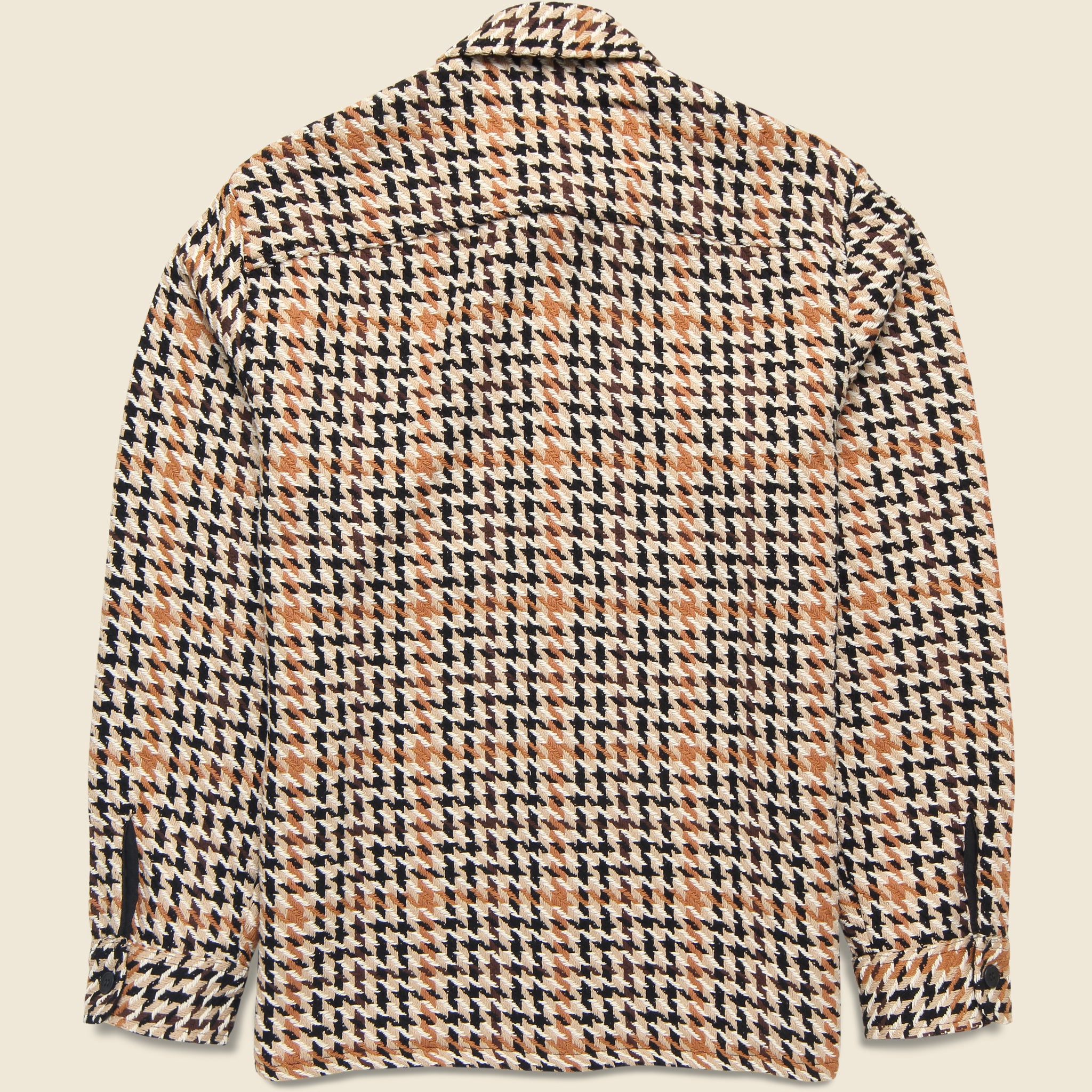 
                          Whiting Overshirt - Houndstooth Weave/Natural - Wax London - STAG Provisions - Tops - L/S Woven - Plaid
                        