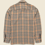 Whiting Overshirt - Houndstooth Weave - Wax London - STAG Provisions - Tops - L/S Woven - Plaid