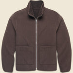 Killick Reversible Jacket - Borg Cord Chocolate Brown - Wax London - STAG Provisions - Outerwear - Coat / Jacket