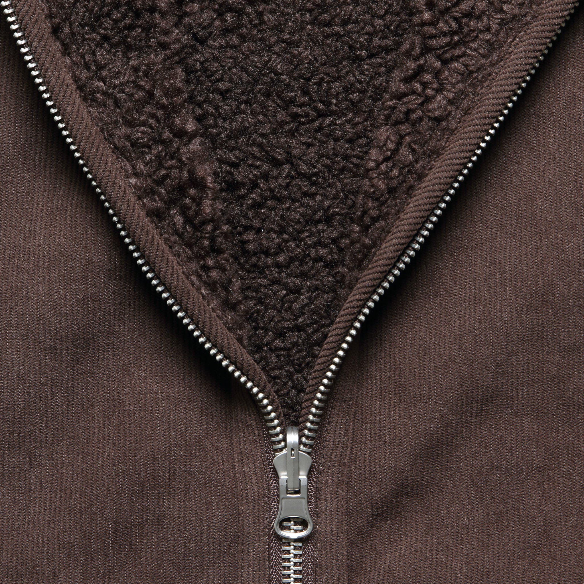 
                          Killick Reversible Jacket - Borg Cord Chocolate Brown - Wax London - STAG Provisions - Outerwear - Coat / Jacket
                        