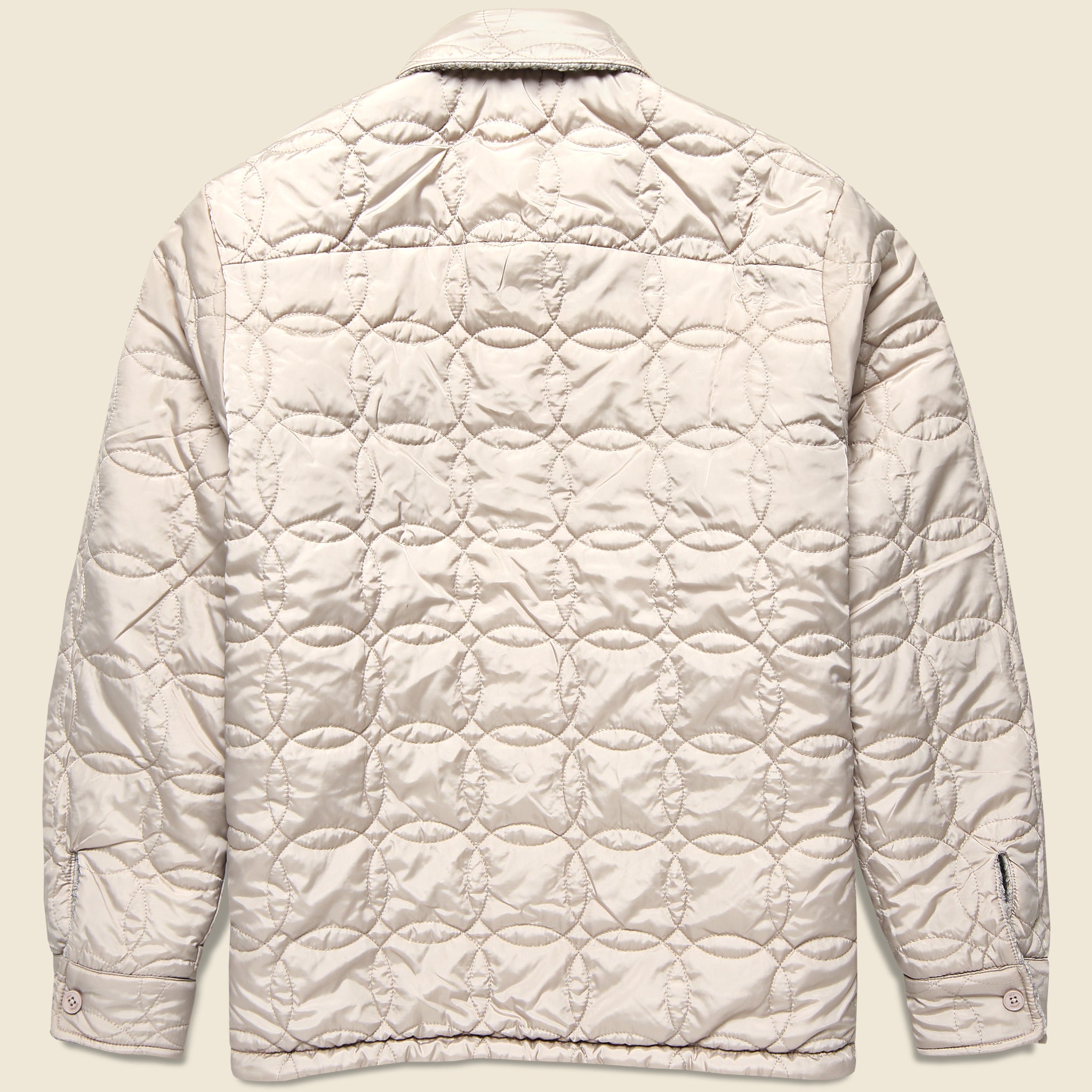 
                          Mount Reversible Overshirt - Bobble Wool Natural
                        
