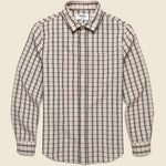 Shelly Shirt - Dobby Check Ecru/Red - Wax London - STAG Provisions - Tops - L/S Woven - Plaid