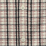 Shelly Shirt - Dobby Check Ecru/Red - Wax London - STAG Provisions - Tops - L/S Woven - Plaid