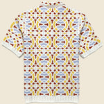 Dorset Crochet Shirt - Ecru - Wax London - STAG Provisions - Tops - S/S Knit
