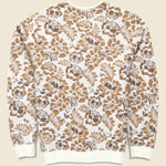 Alban Cardigan - Floral Jacquard - Wax London - STAG Provisions - Tops - Sweater