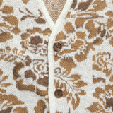 Alban Cardigan - Floral Jacquard - Wax London - STAG Provisions - Tops - Sweater