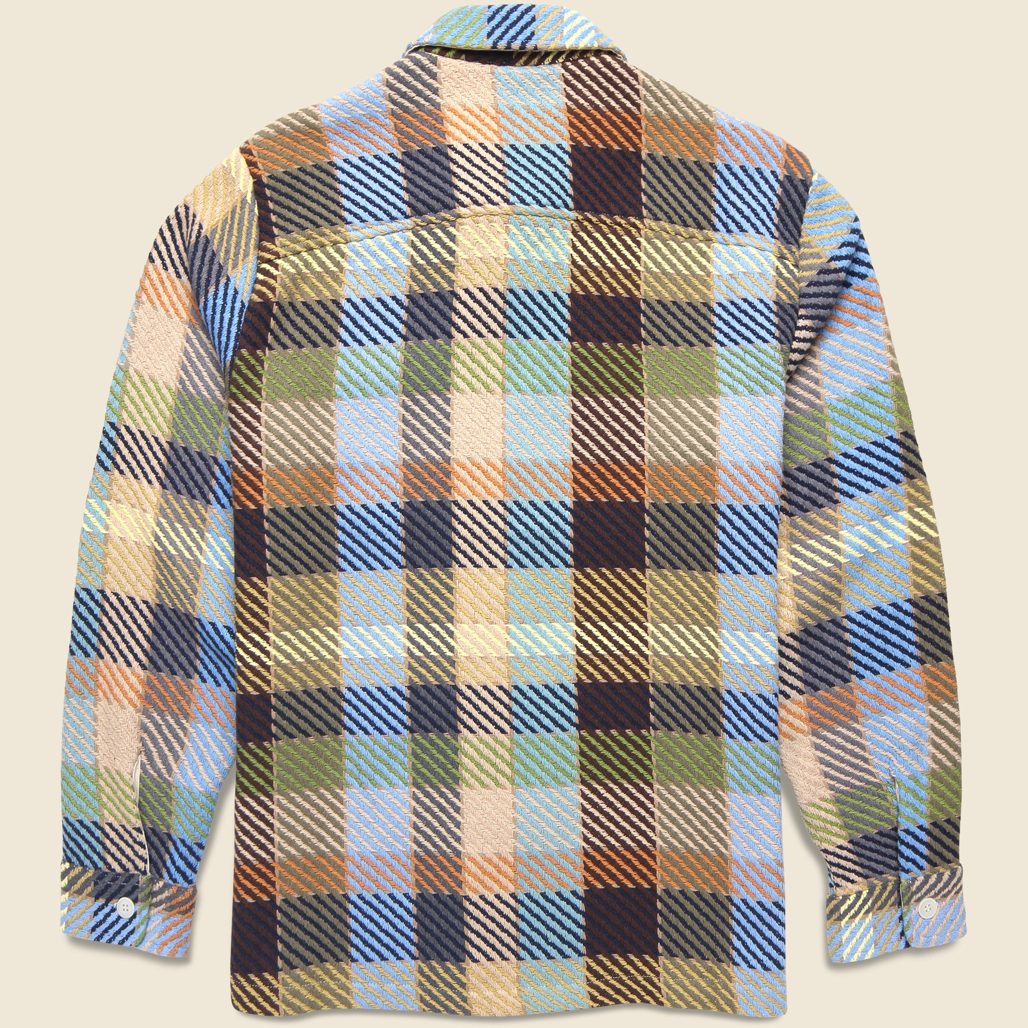 
                          Whiting Overshirt - Pike Check Khaki Multi
                        