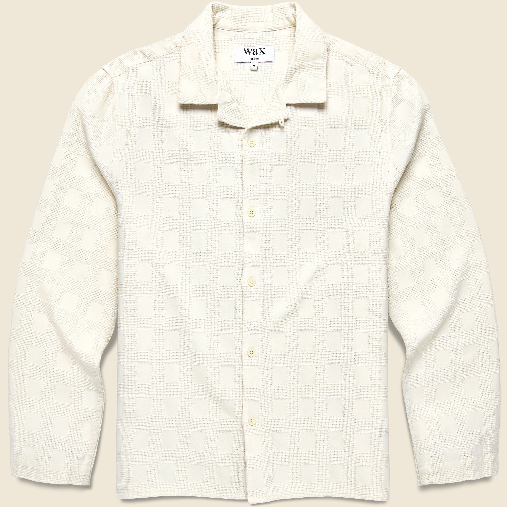 Corey Dobby Shirt - Off White