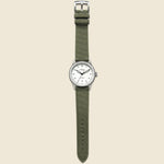 Automatic Standard Issue Field Watch 38mm - Olive/White - Weiss Watch Co - STAG Provisions - Accessories - Watches